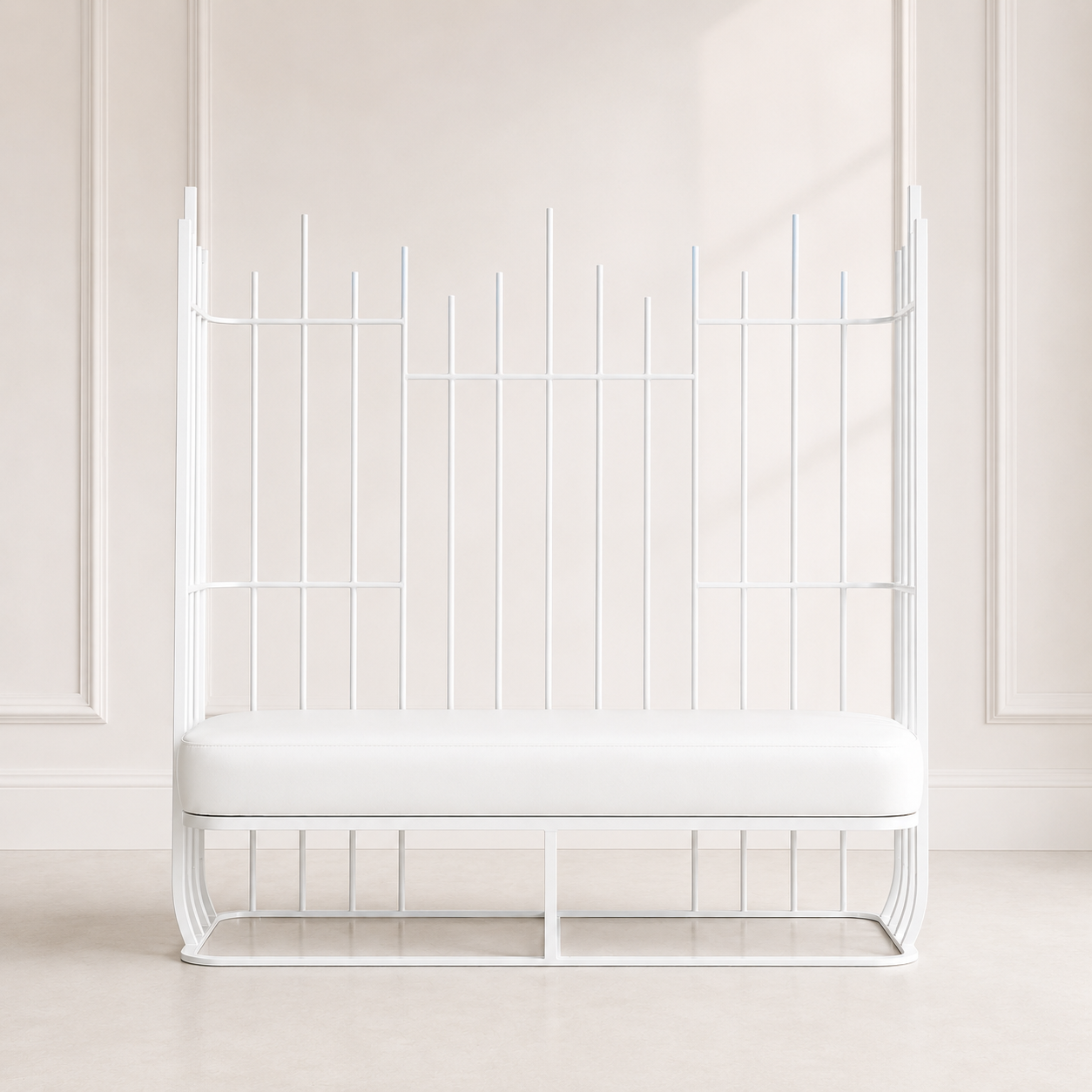 Aria Metal Loveseat