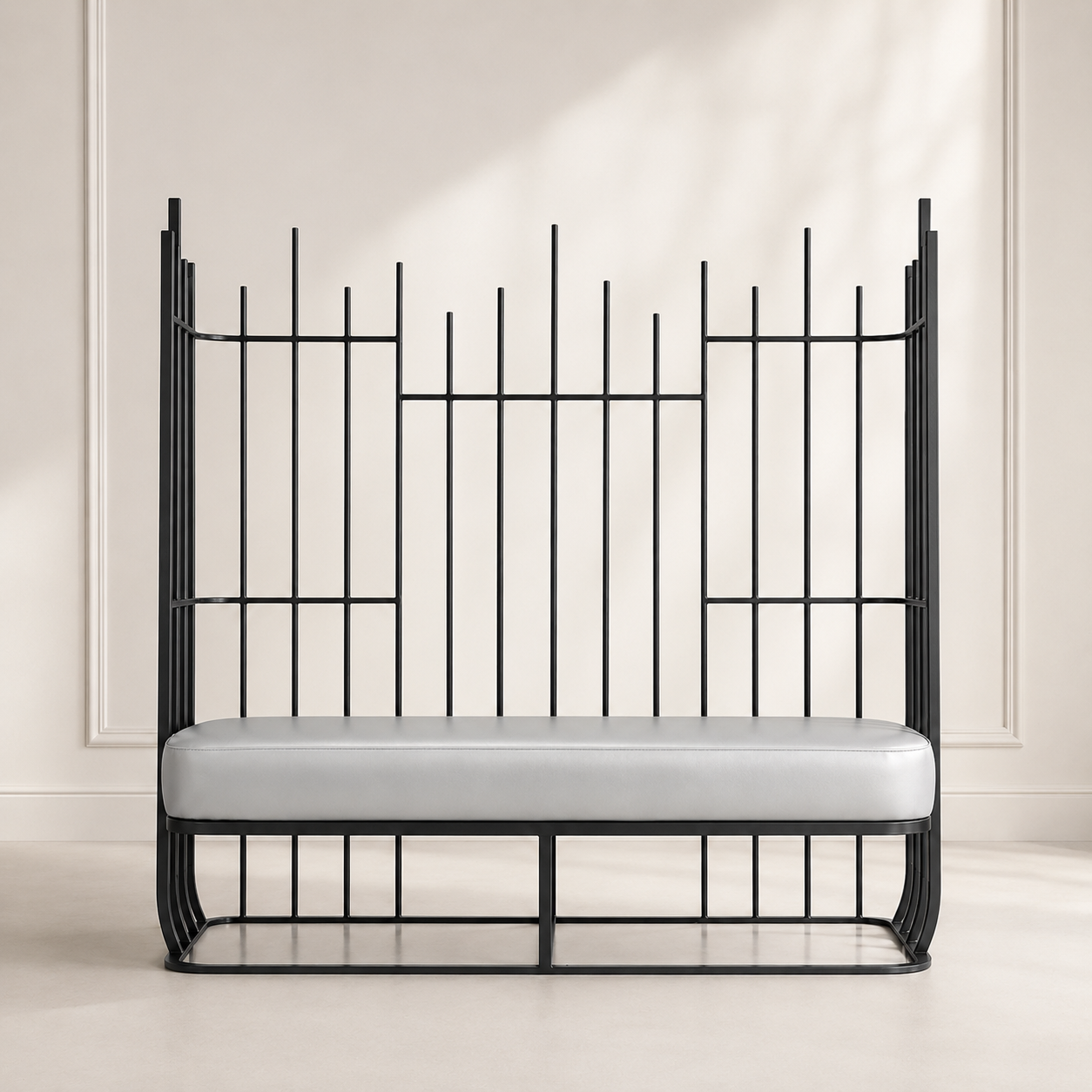 Aria Metal Loveseat