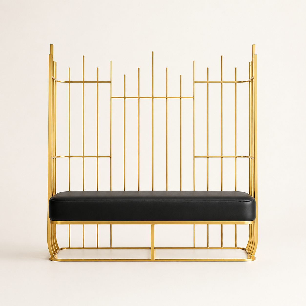 Aria Metal Loveseat