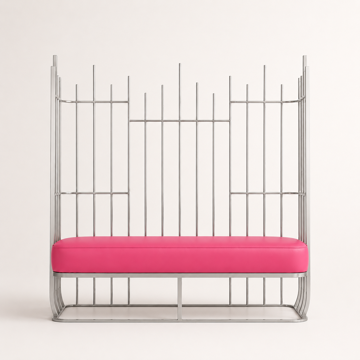 Aria Metal Loveseat