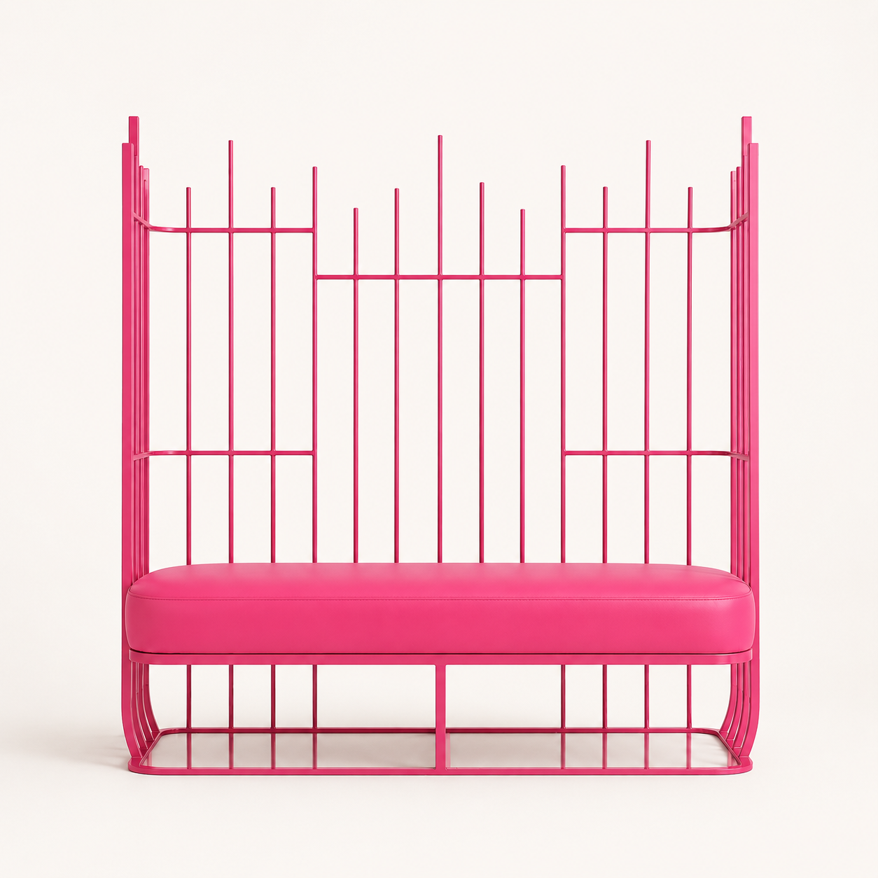 Aria Metal Loveseat