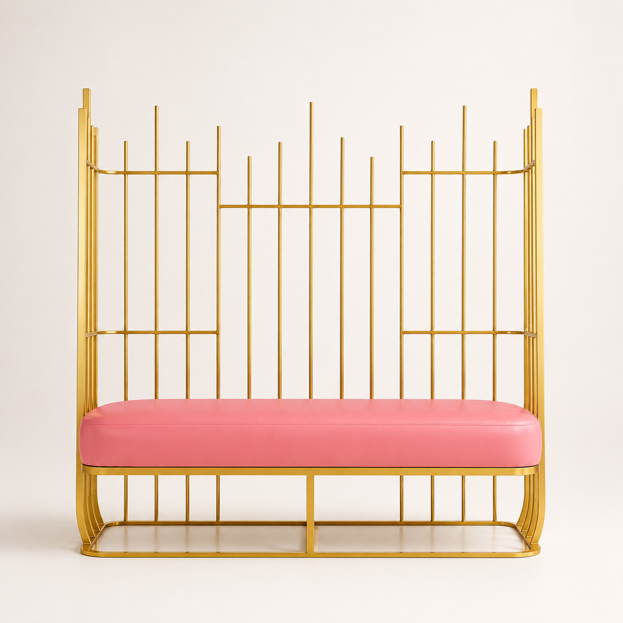 Aria Metal Loveseat