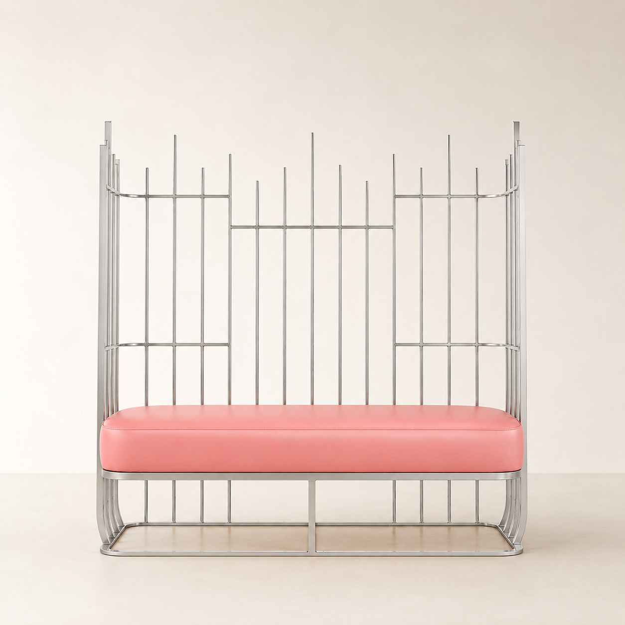 Aria Metal Loveseat