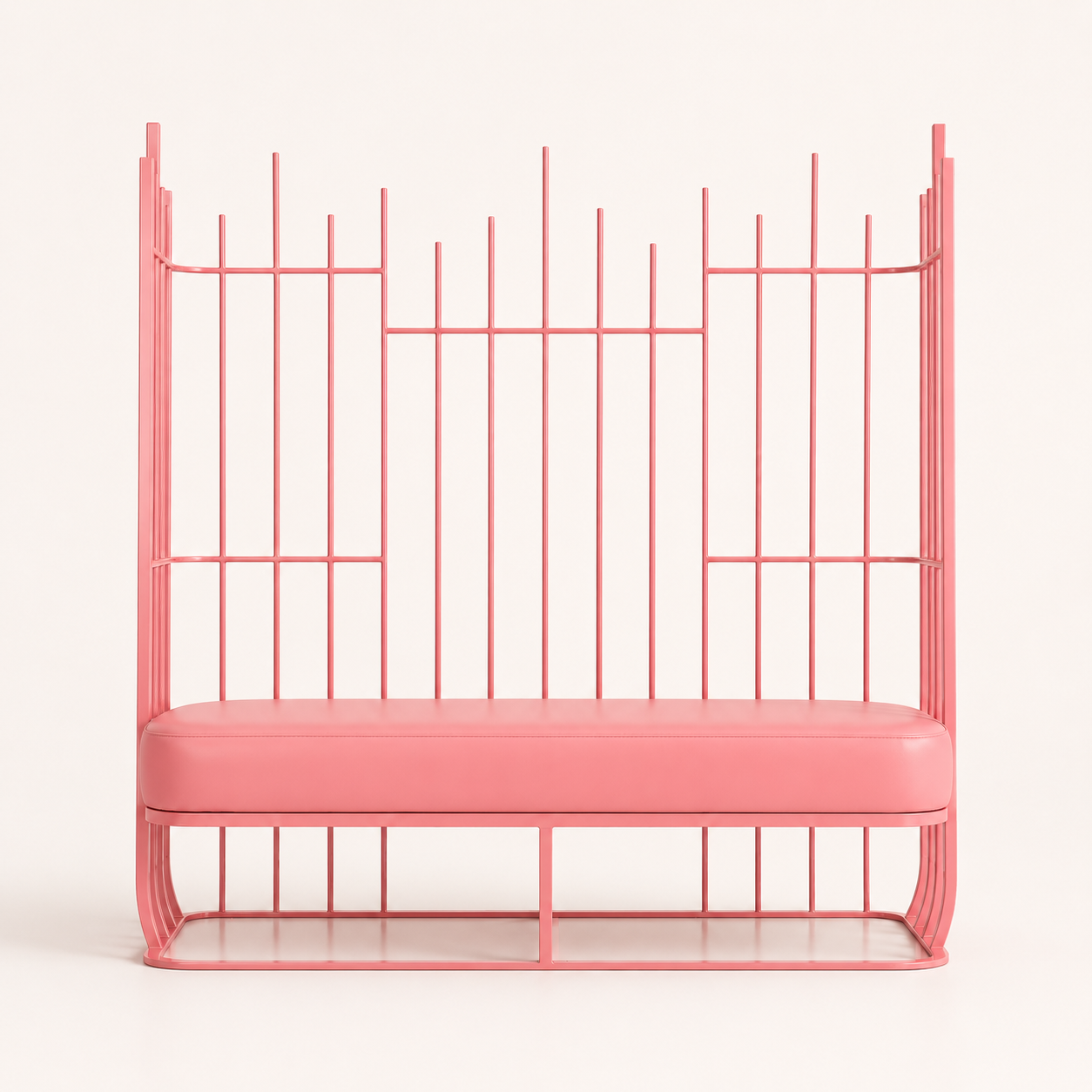 Aria Metal Loveseat