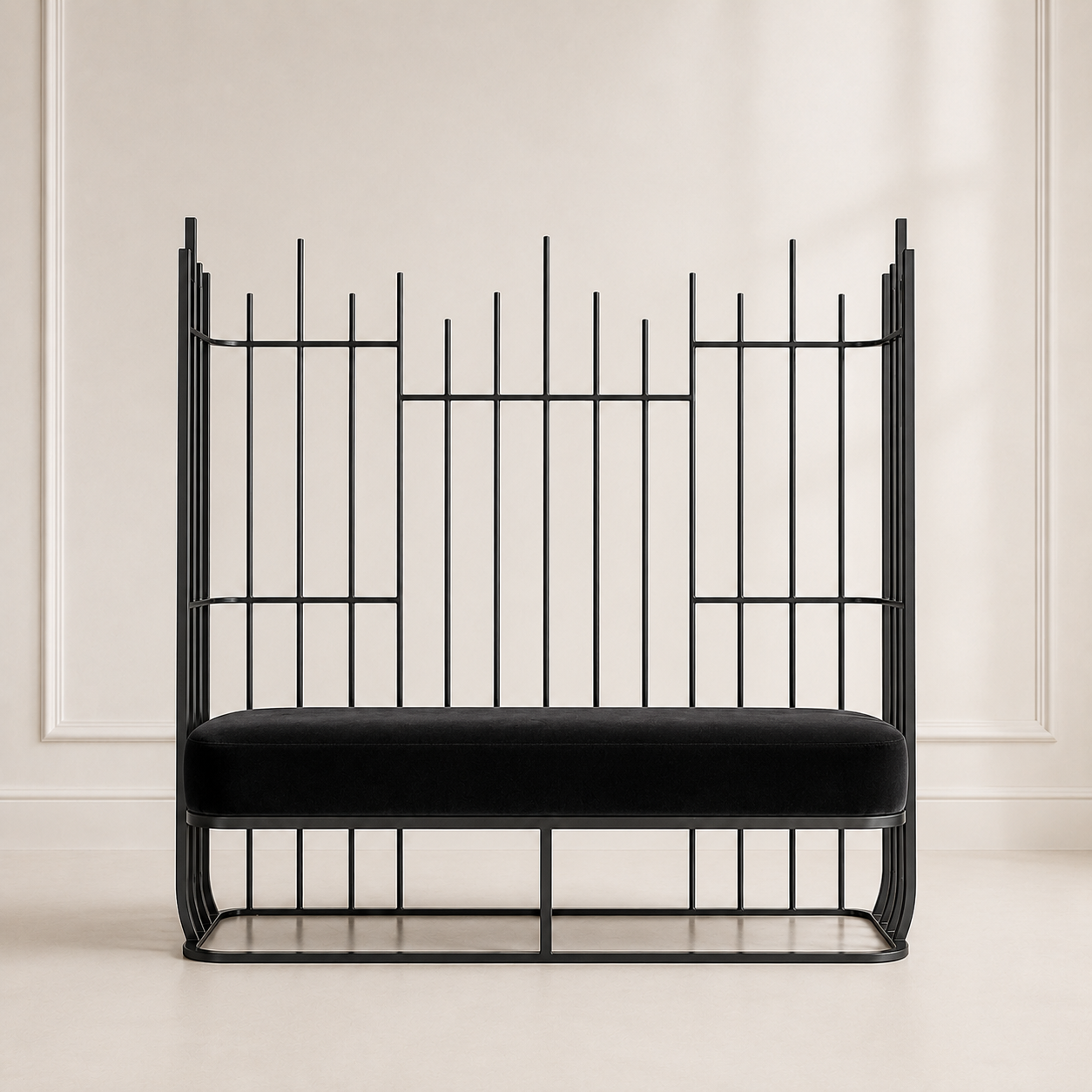 Aria Metal Loveseat