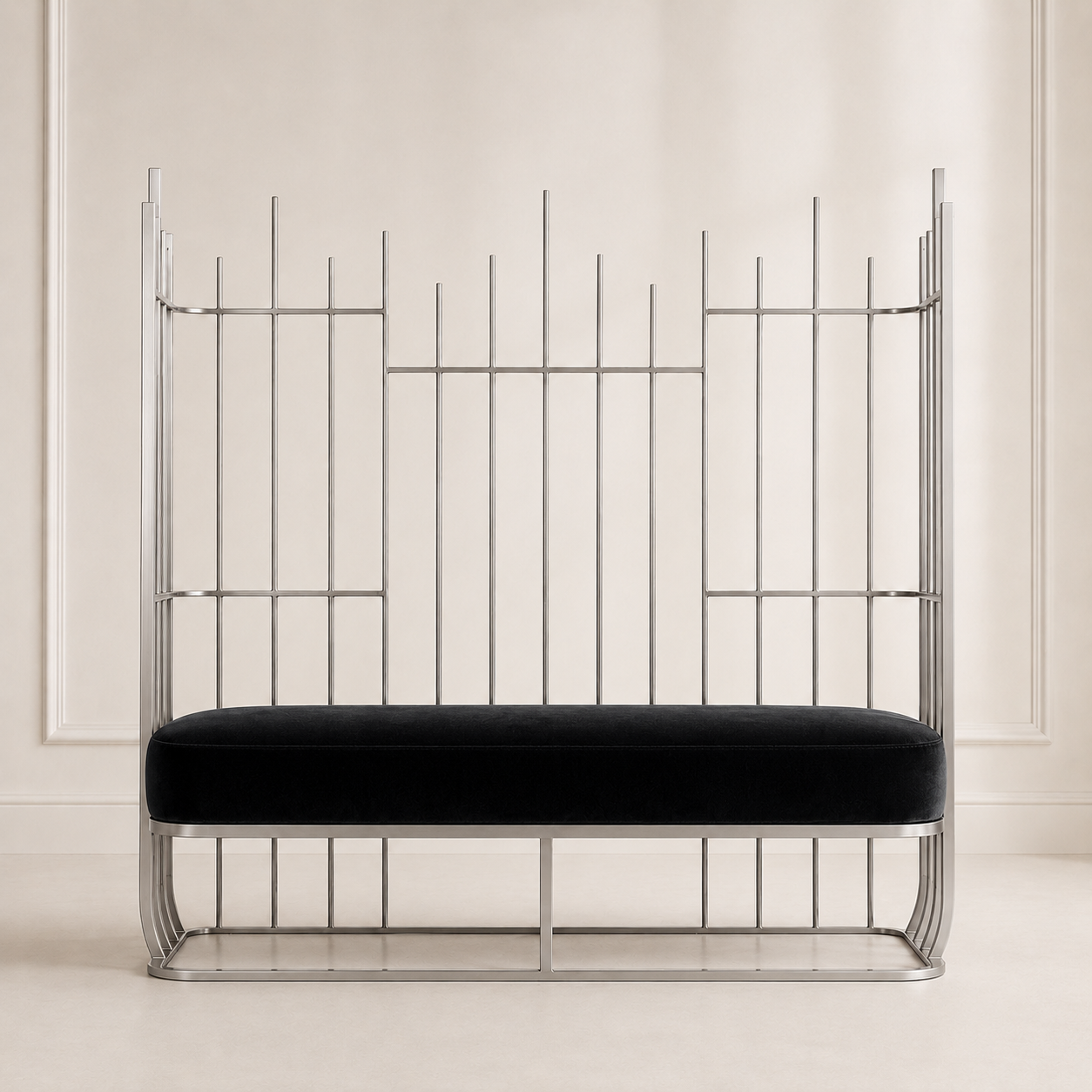 Aria Metal Loveseat