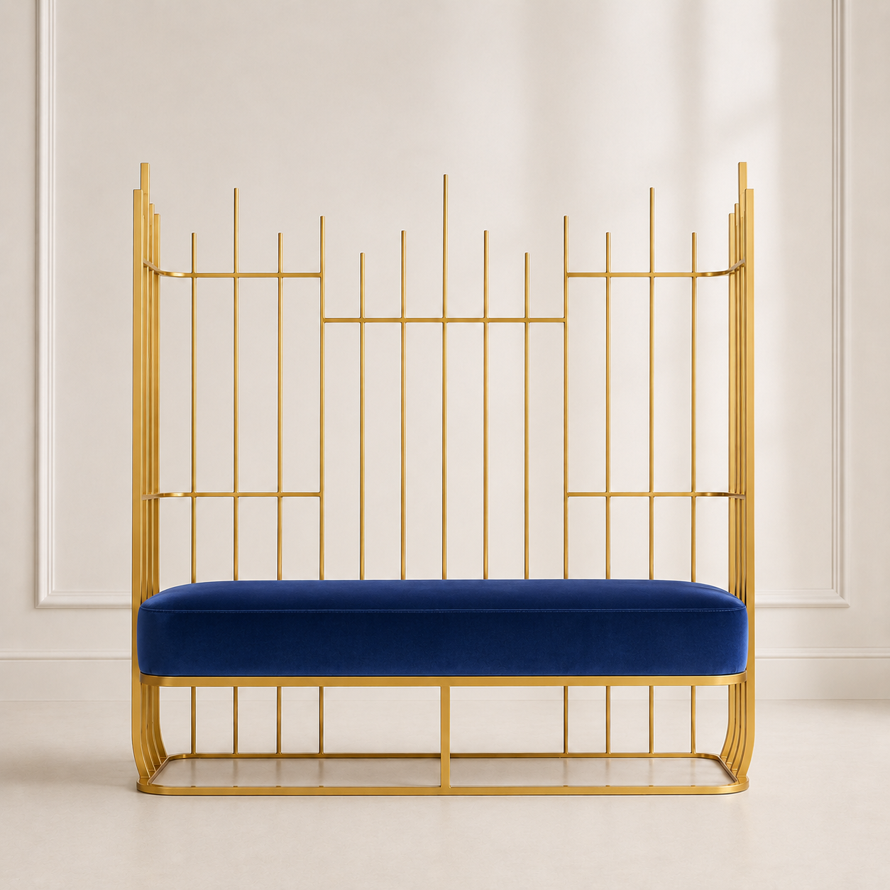 Aria Metal Loveseat