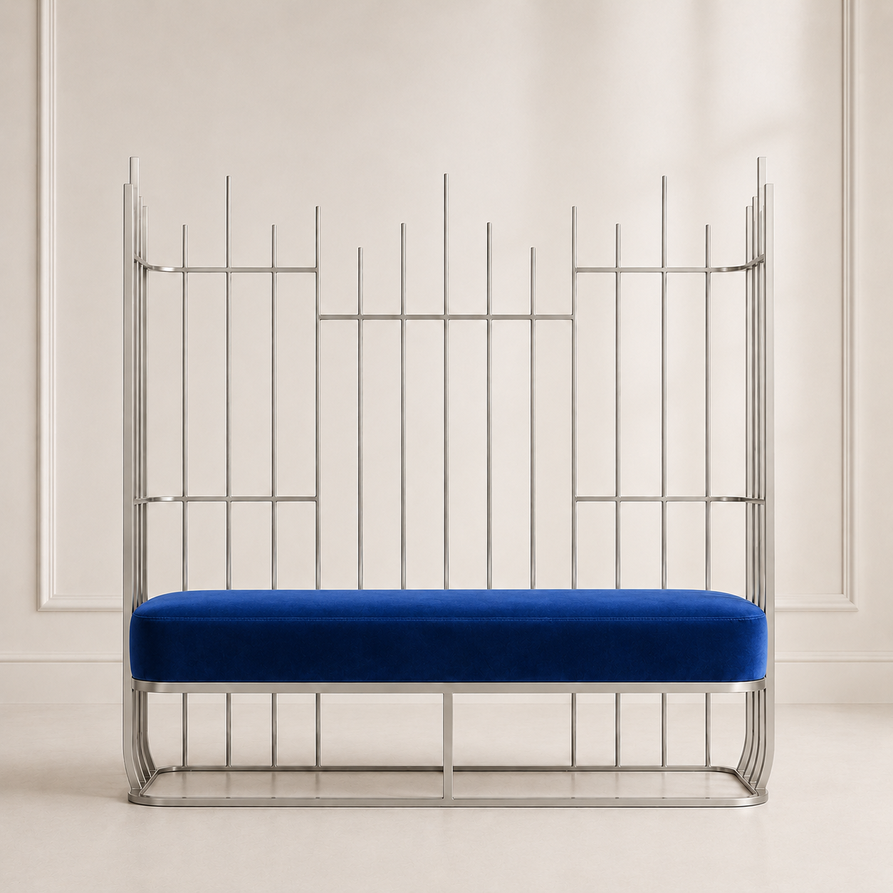 Aria Metal Loveseat