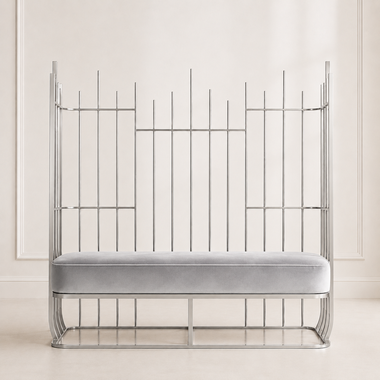 Aria Metal Loveseat