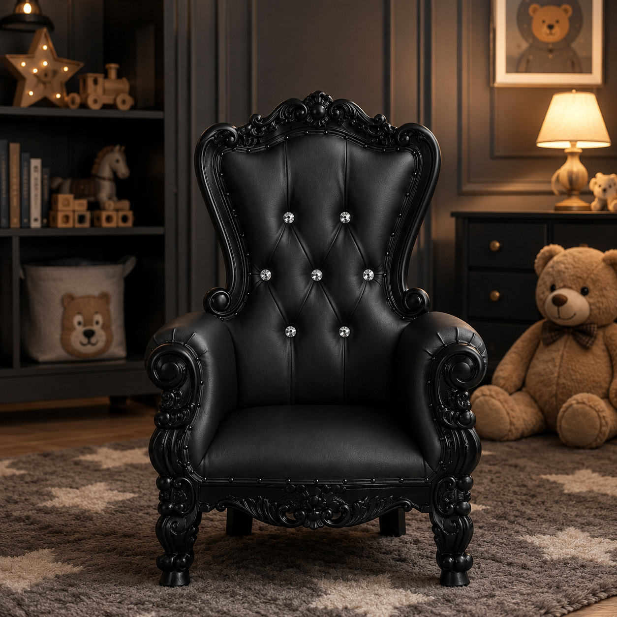 Mini Tiffany 33 Kids Throne - Vinyl