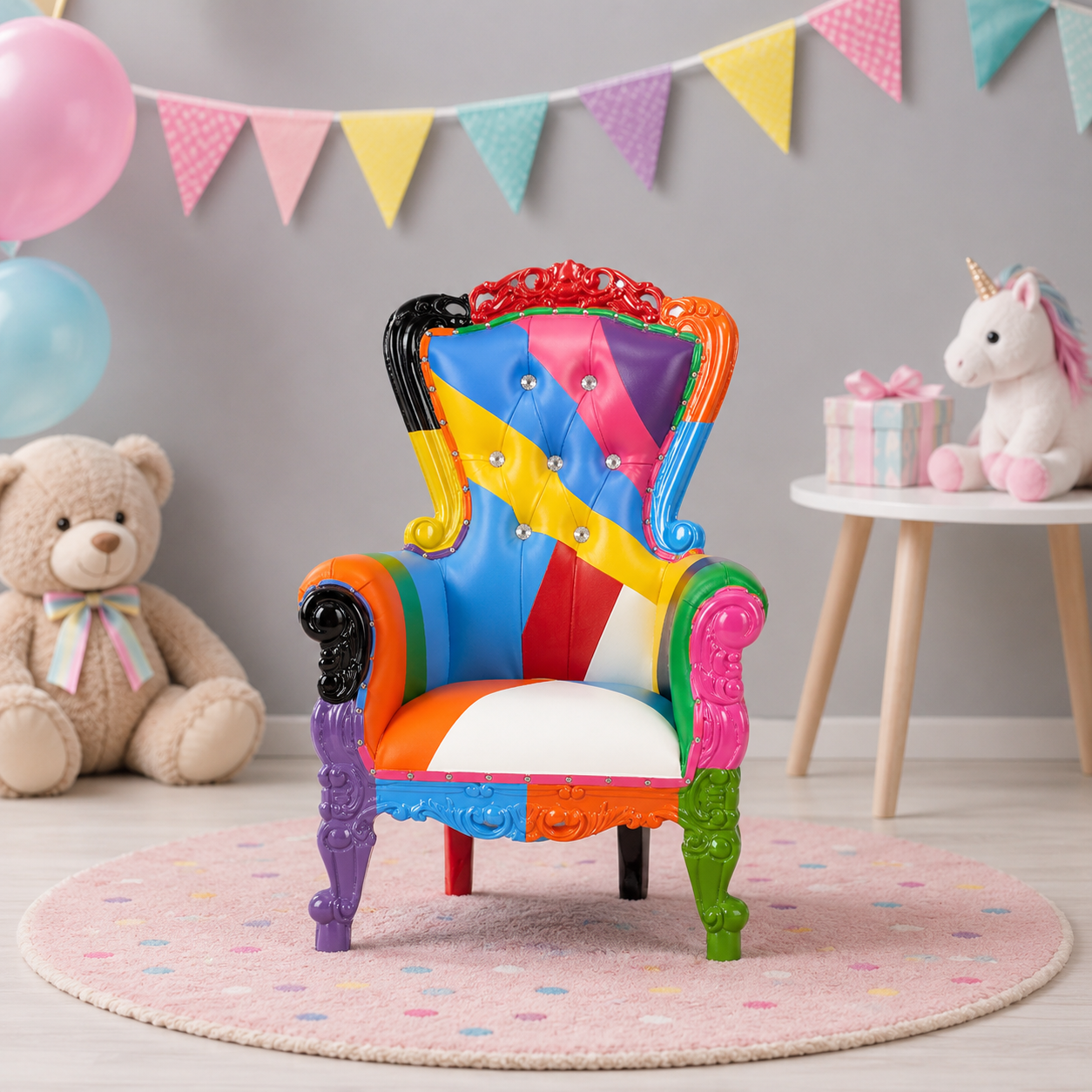 Mini Tiffany 33 Kids Throne - Vinyl
