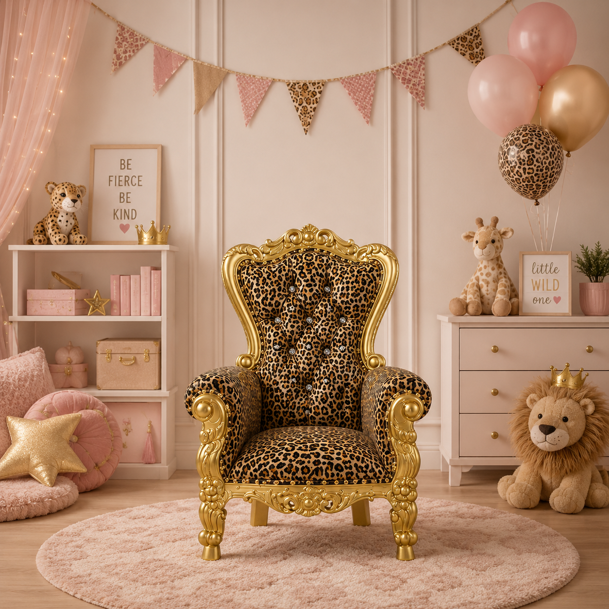 Mini Tiffany 33 Kids Throne - Velvet