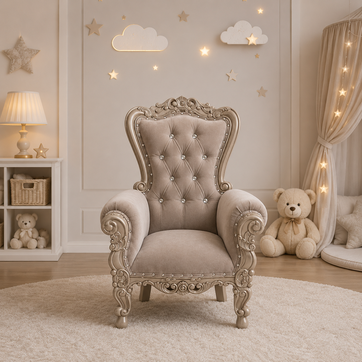 Mini Tiffany 33 Kids Throne - Velvet