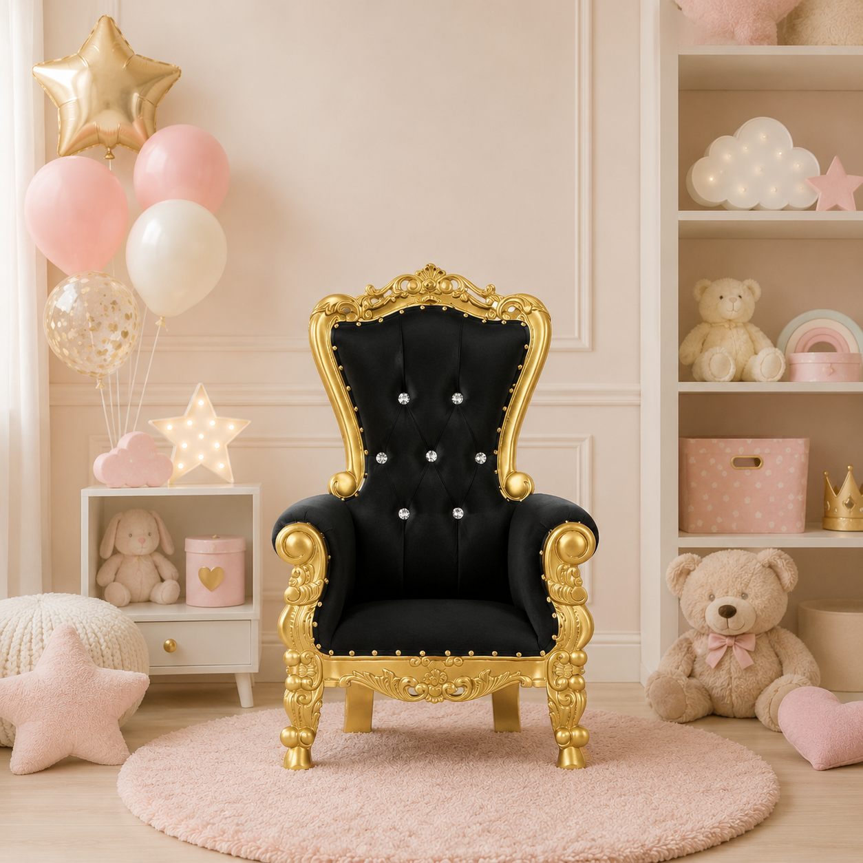 Mini Tiffany 33 Kids Throne - Velvet