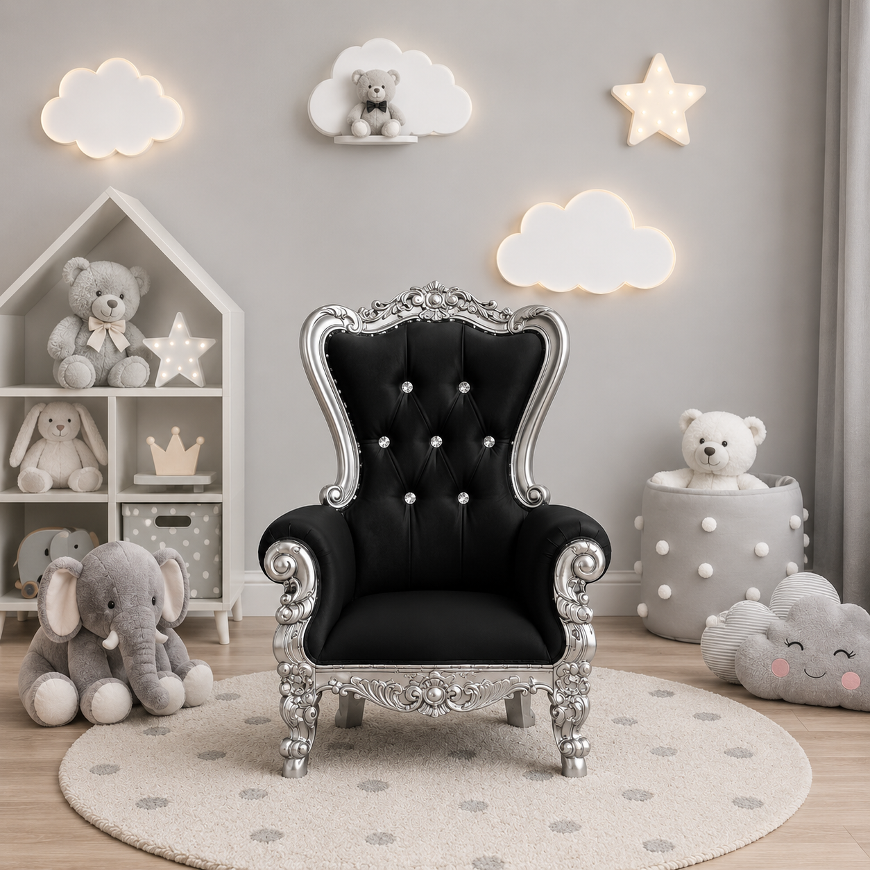 Mini Tiffany 33 Kids Throne - Velvet