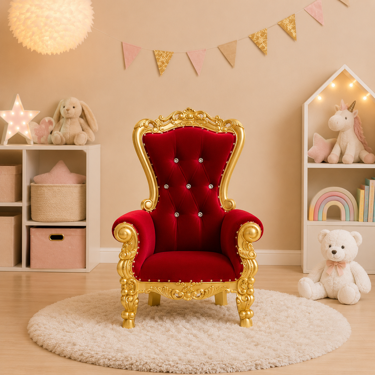 Mini Tiffany 33 Kids Throne - Velvet