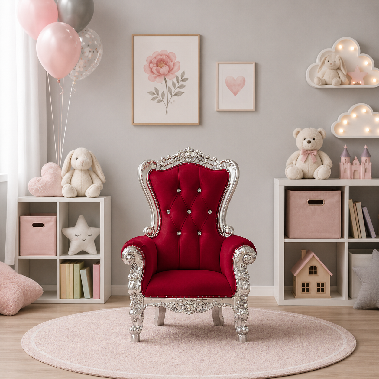 Mini Tiffany 33 Kids Throne - Velvet