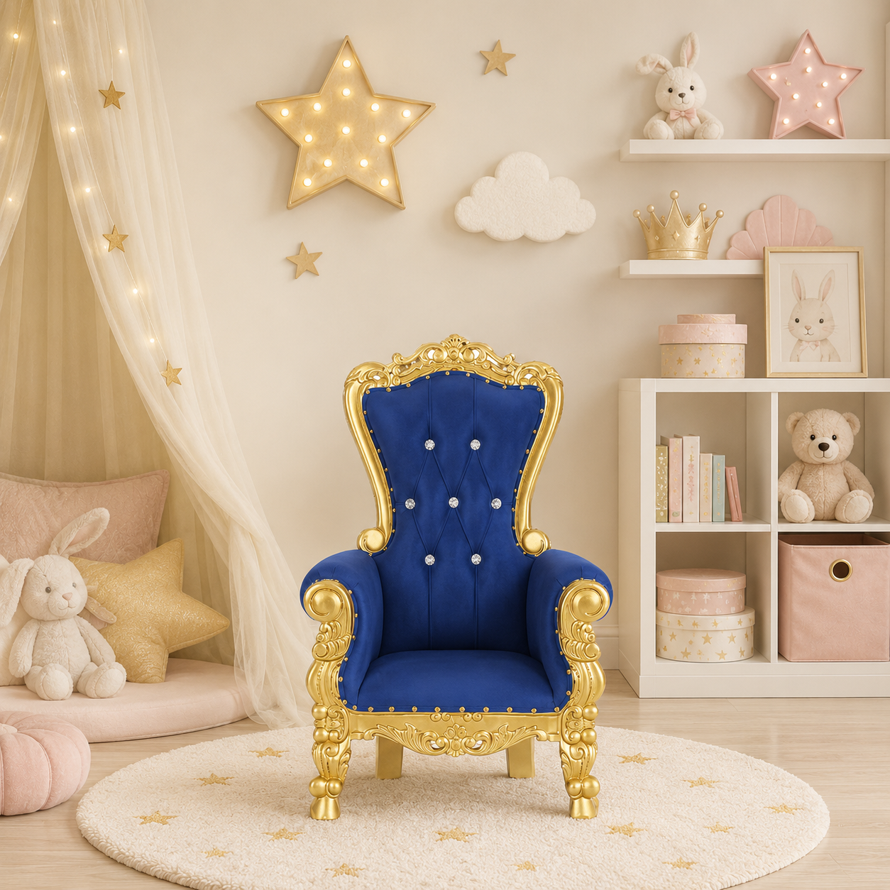 Mini Tiffany 33 Kids Throne - Velvet