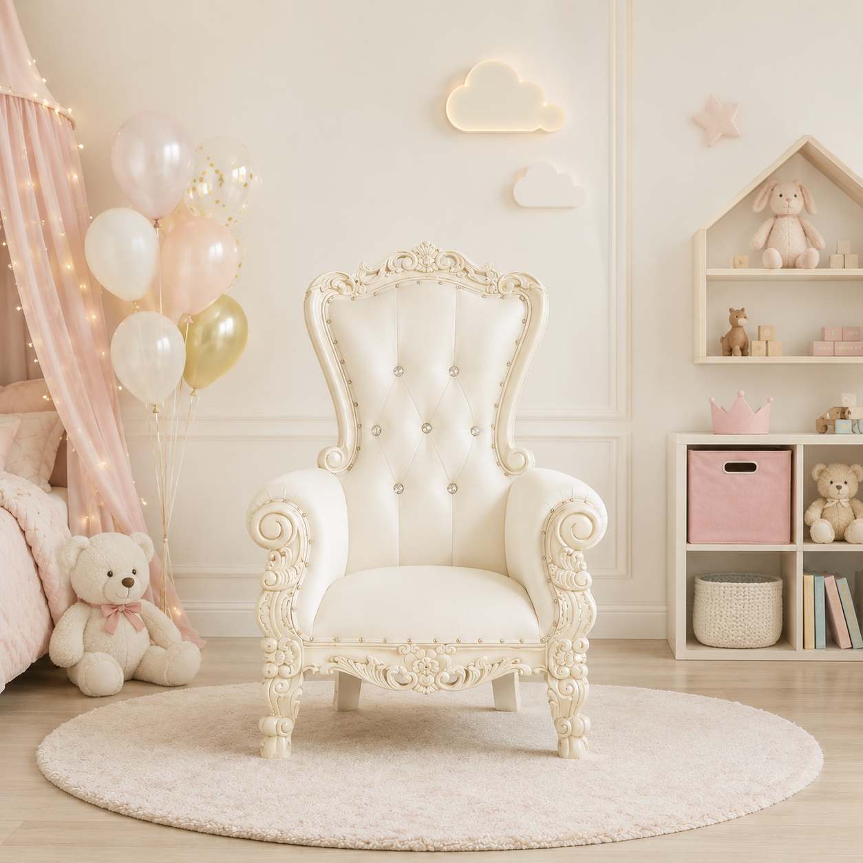 Mini Tiffany 33 Kids Throne - Velvet