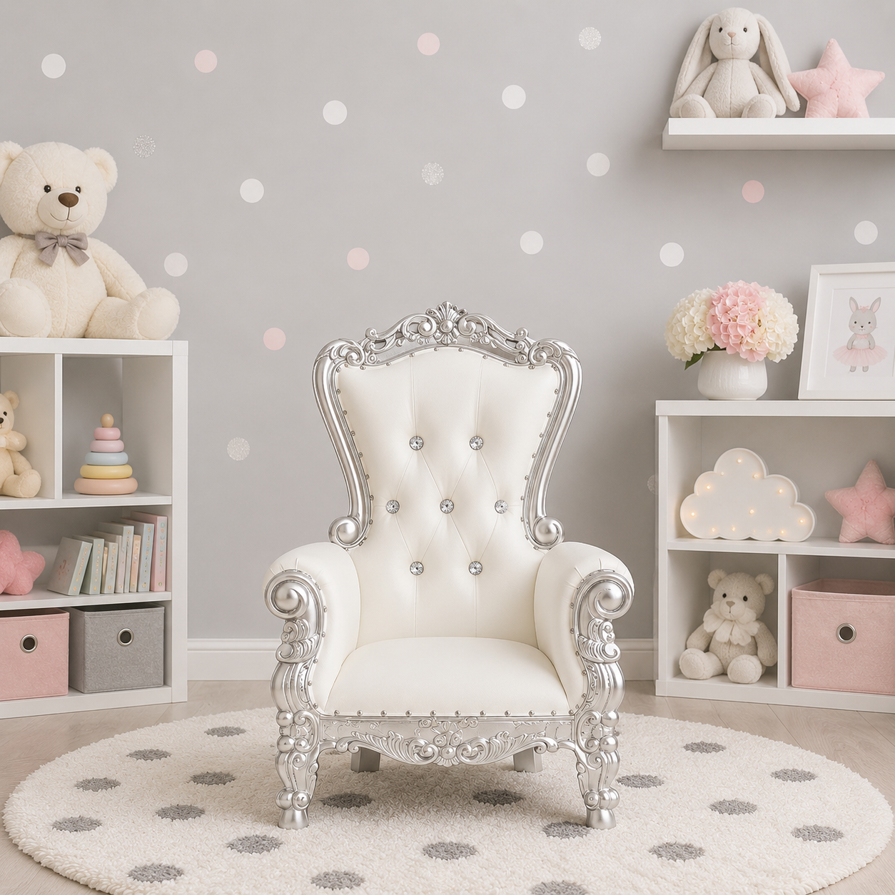 Mini Tiffany 33 Kids Throne - Velvet