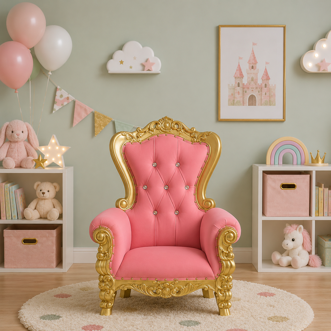 Mini Tiffany 33 Kids Throne - Velvet