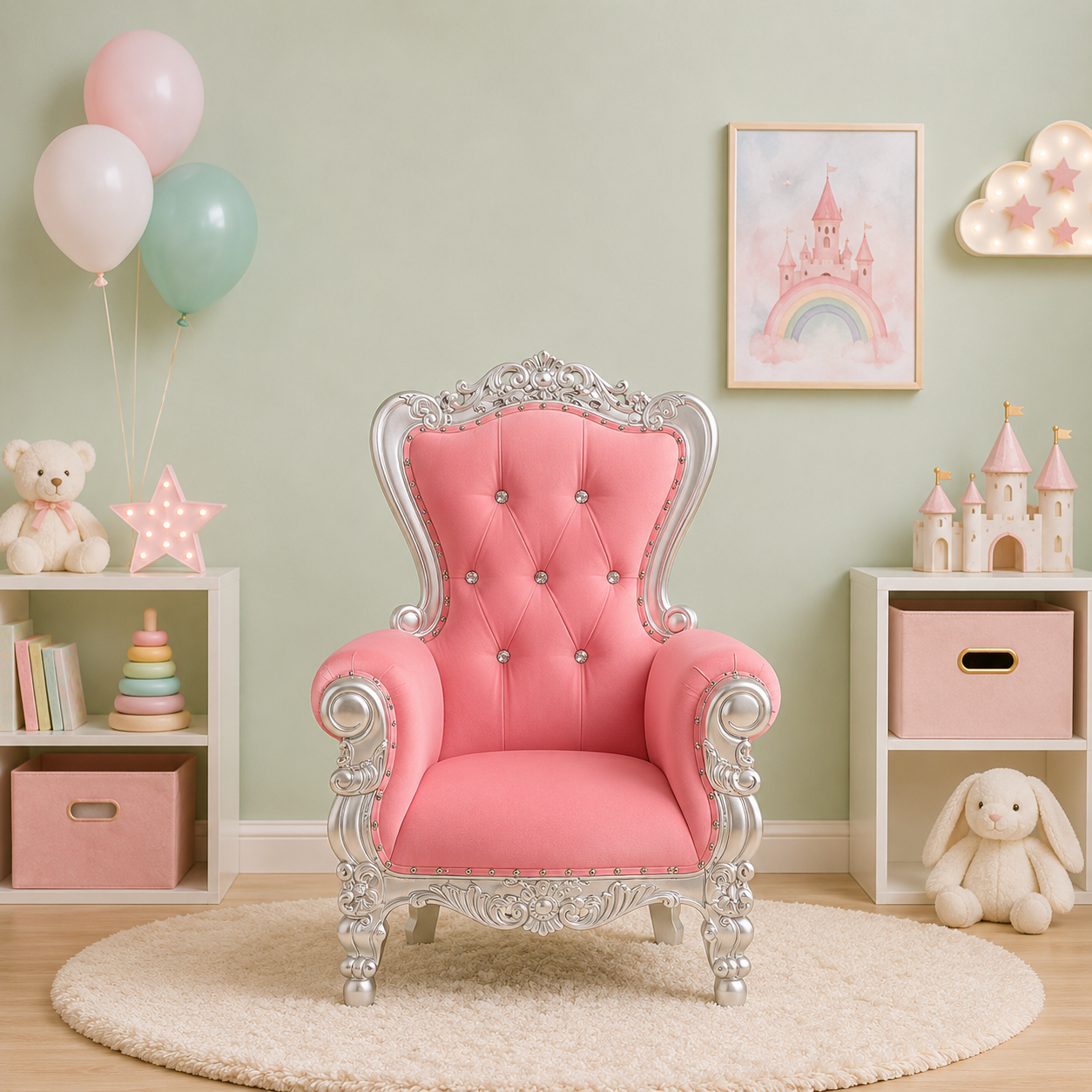 Mini Tiffany 33 Kids Throne - Velvet