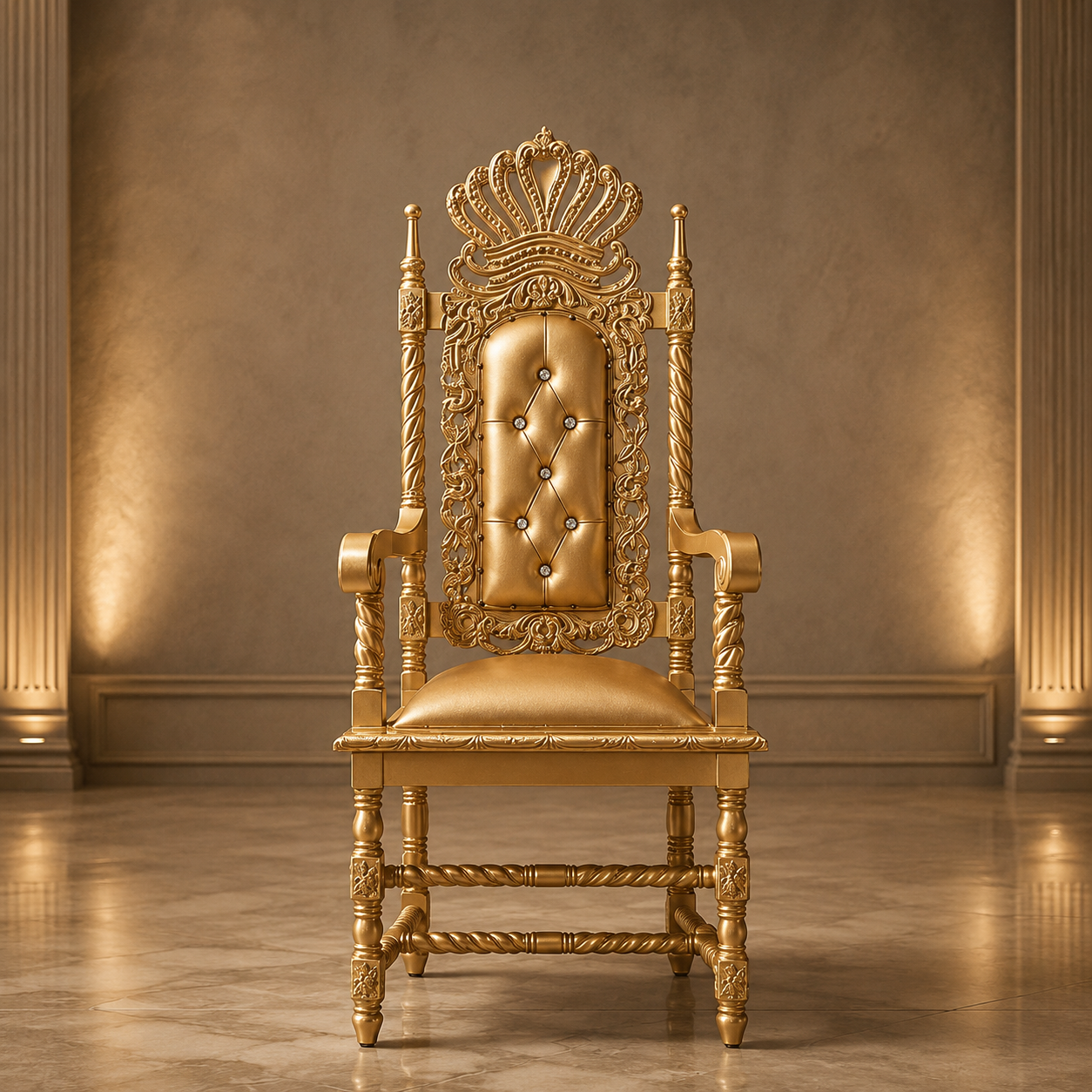 Cyprian Throne Chair