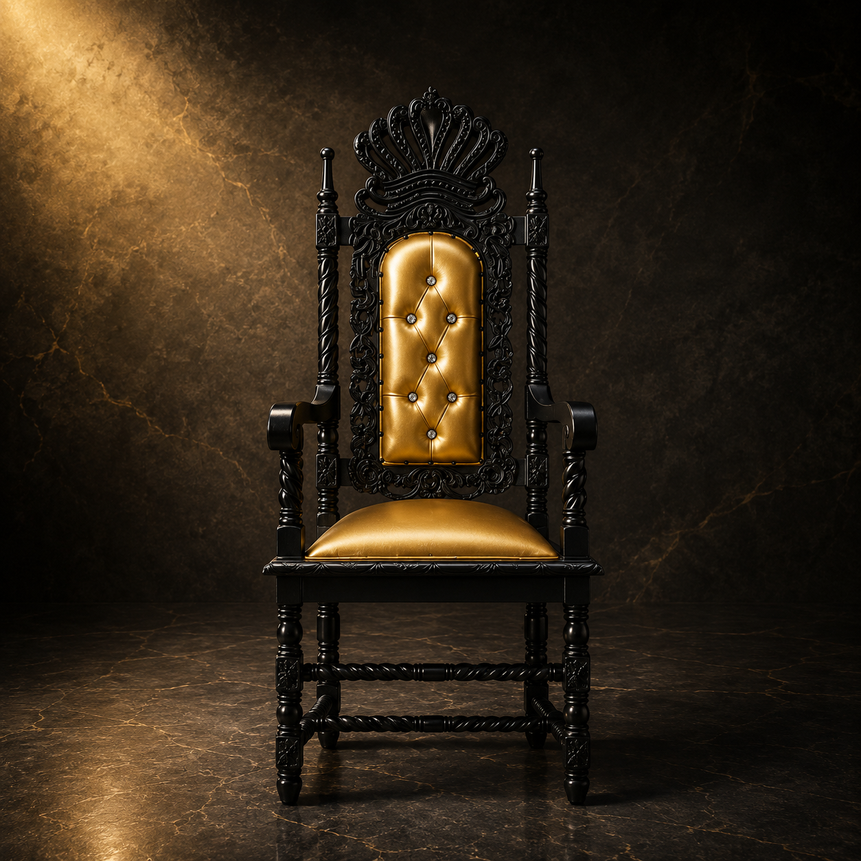 Cyprian Throne Chair