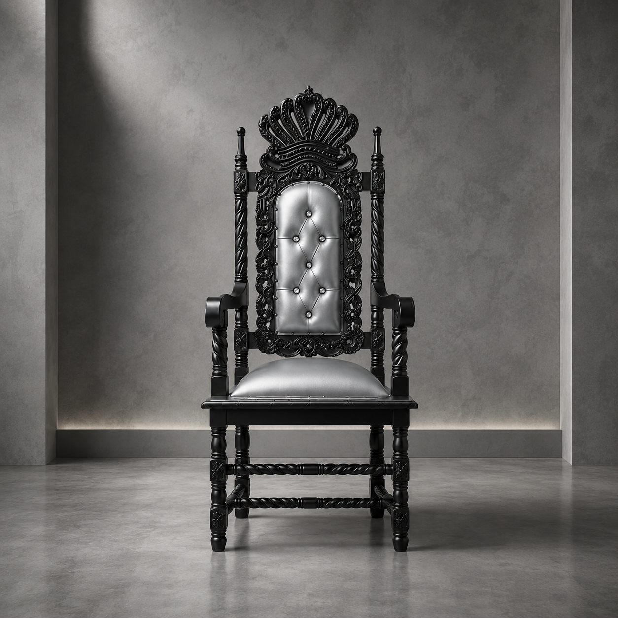 Cyprian Throne Chair