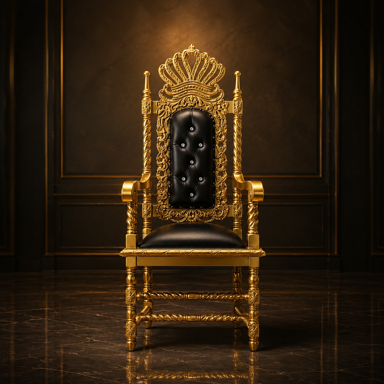 Cyprian Throne Chair