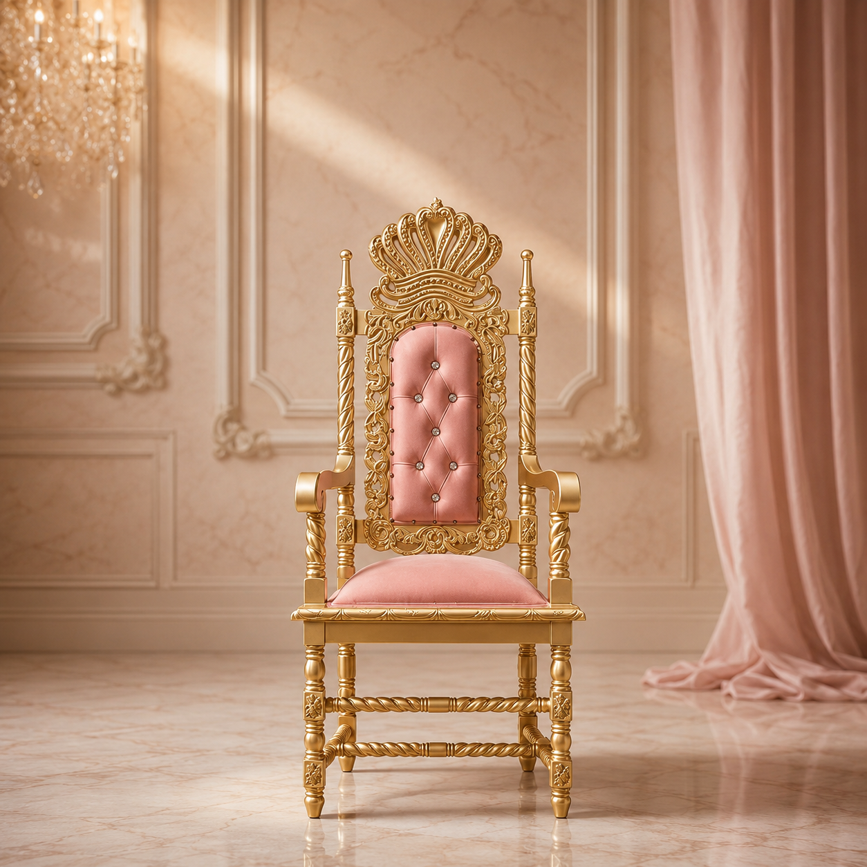 Cyprian Throne Chair