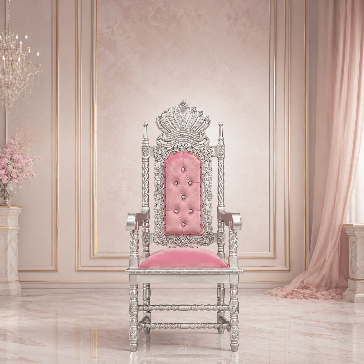 Cyprian Throne Chair
