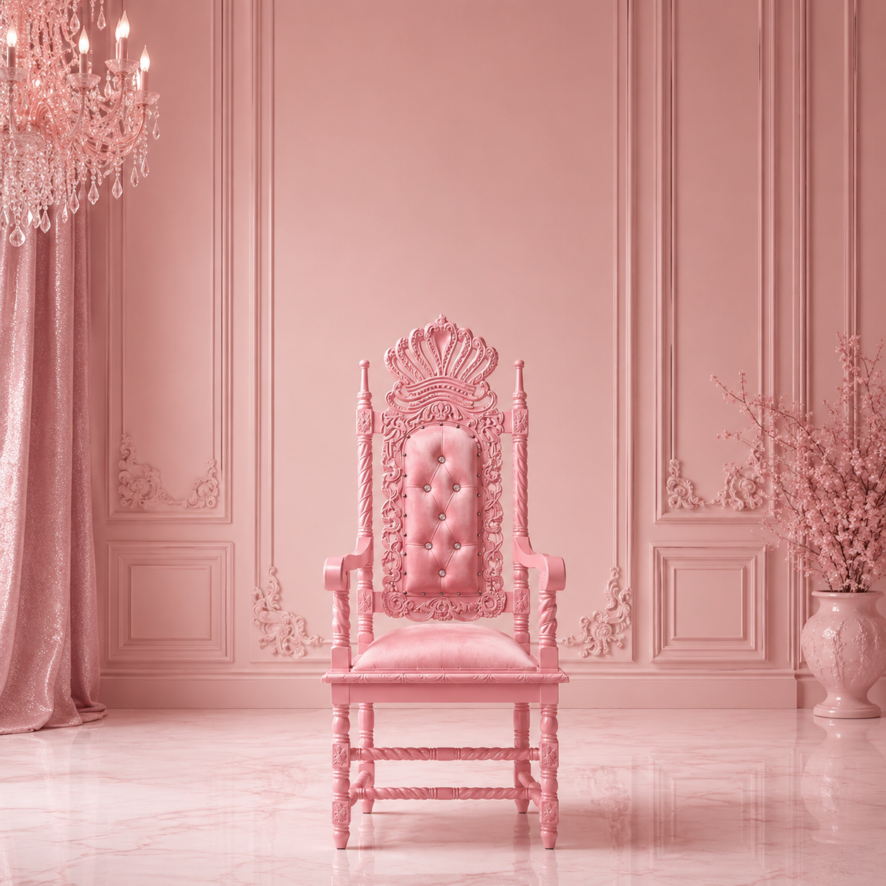 Cyprian Throne Chair