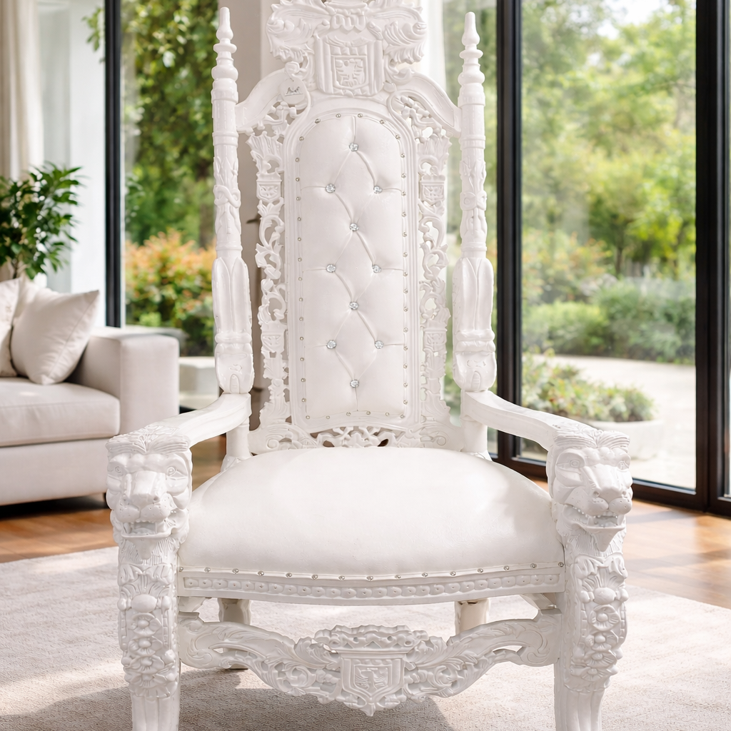 King David Lion Throne Chair - Vinyl