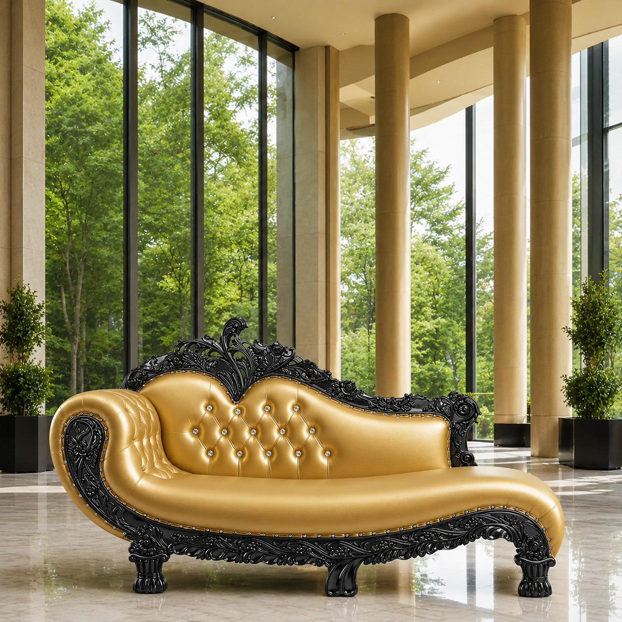 Zeus 87 Royal Chaise Lounge