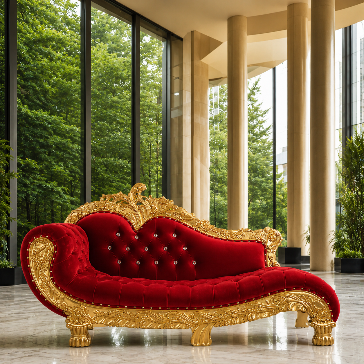 Zeus 87 Royal Chaise Lounge