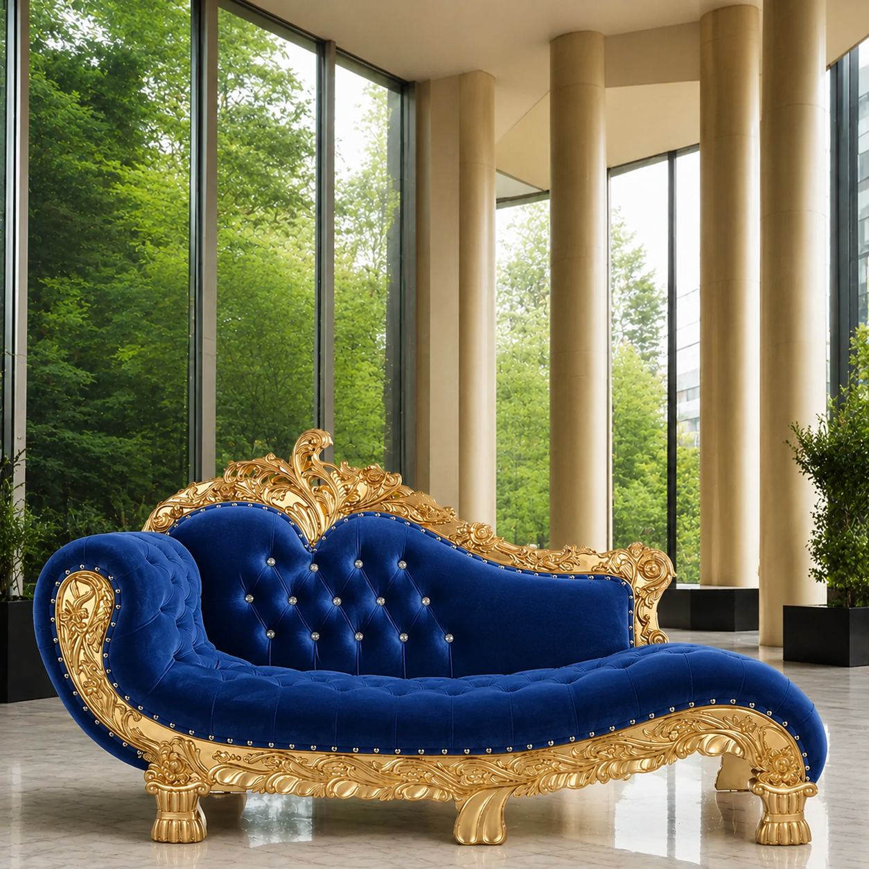 Zeus 87 Royal Chaise Lounge