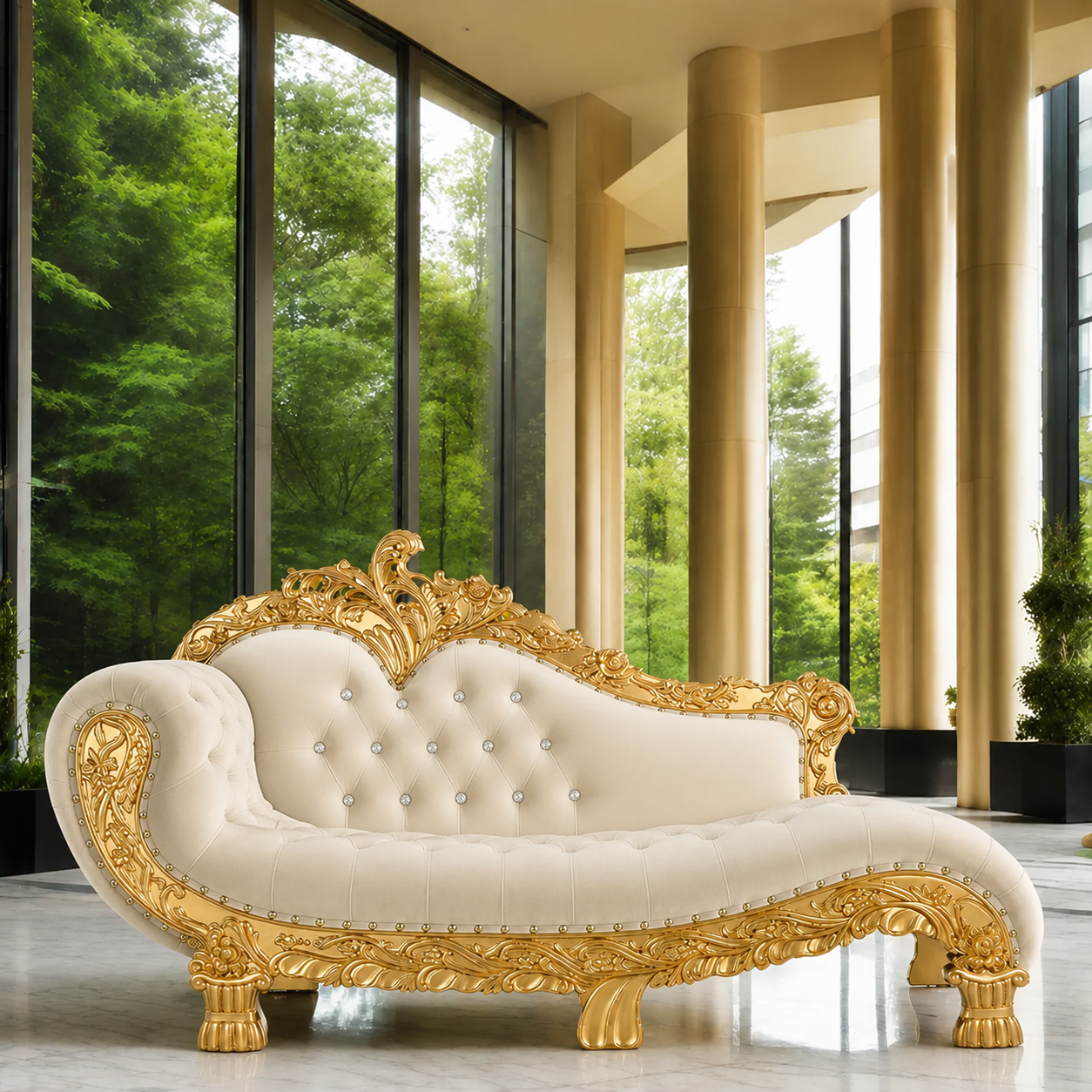 Zeus 87 Royal Chaise Lounge
