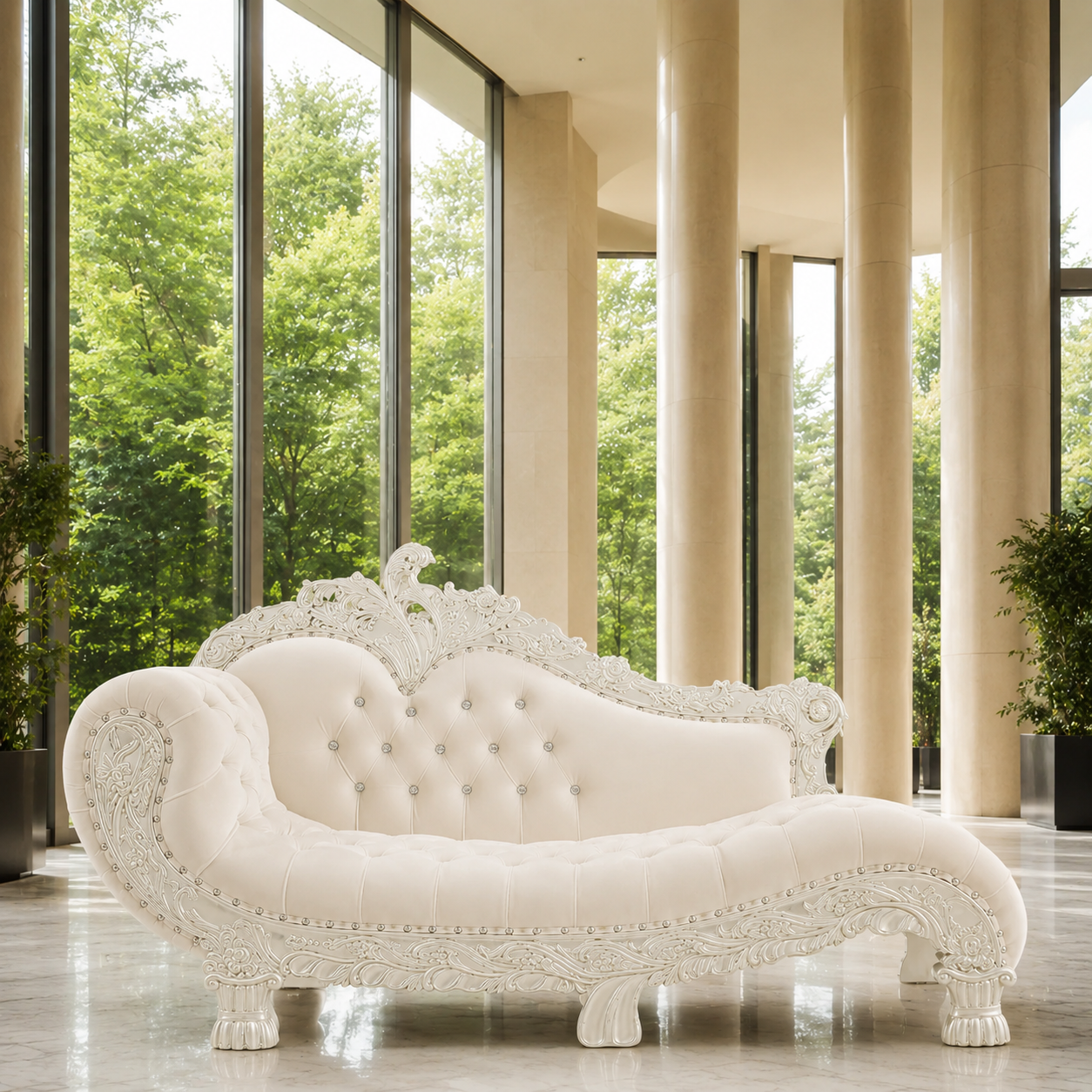 Zeus 87 Royal Chaise Lounge