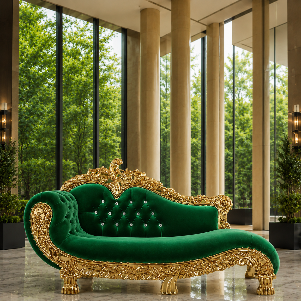 Zeus 87 Royal Chaise Lounge