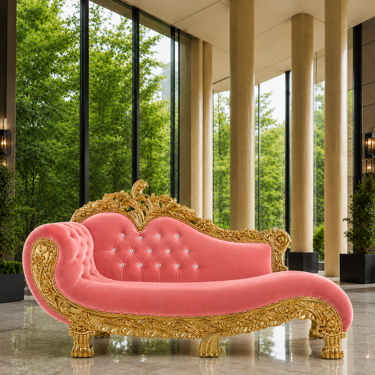 Zeus 87 Royal Chaise Lounge