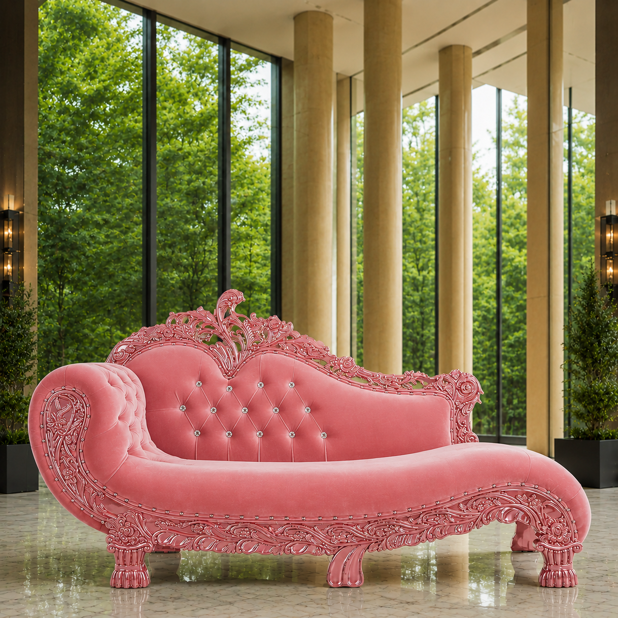 Zeus 87 Royal Chaise Lounge