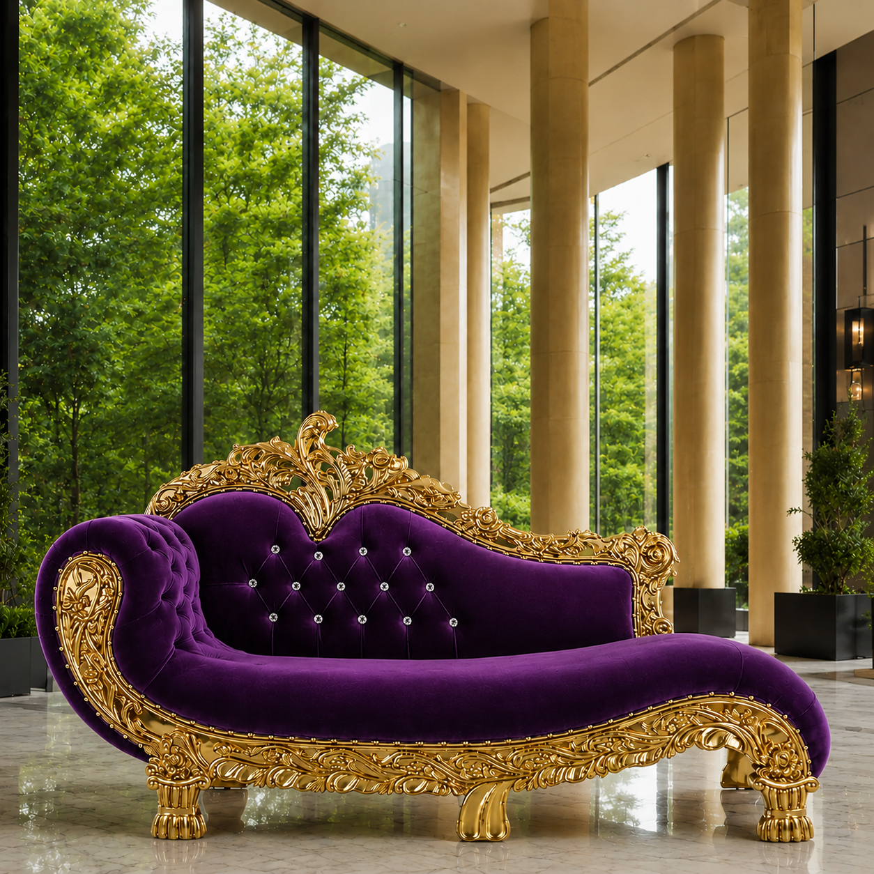 Zeus 87 Royal Chaise Lounge