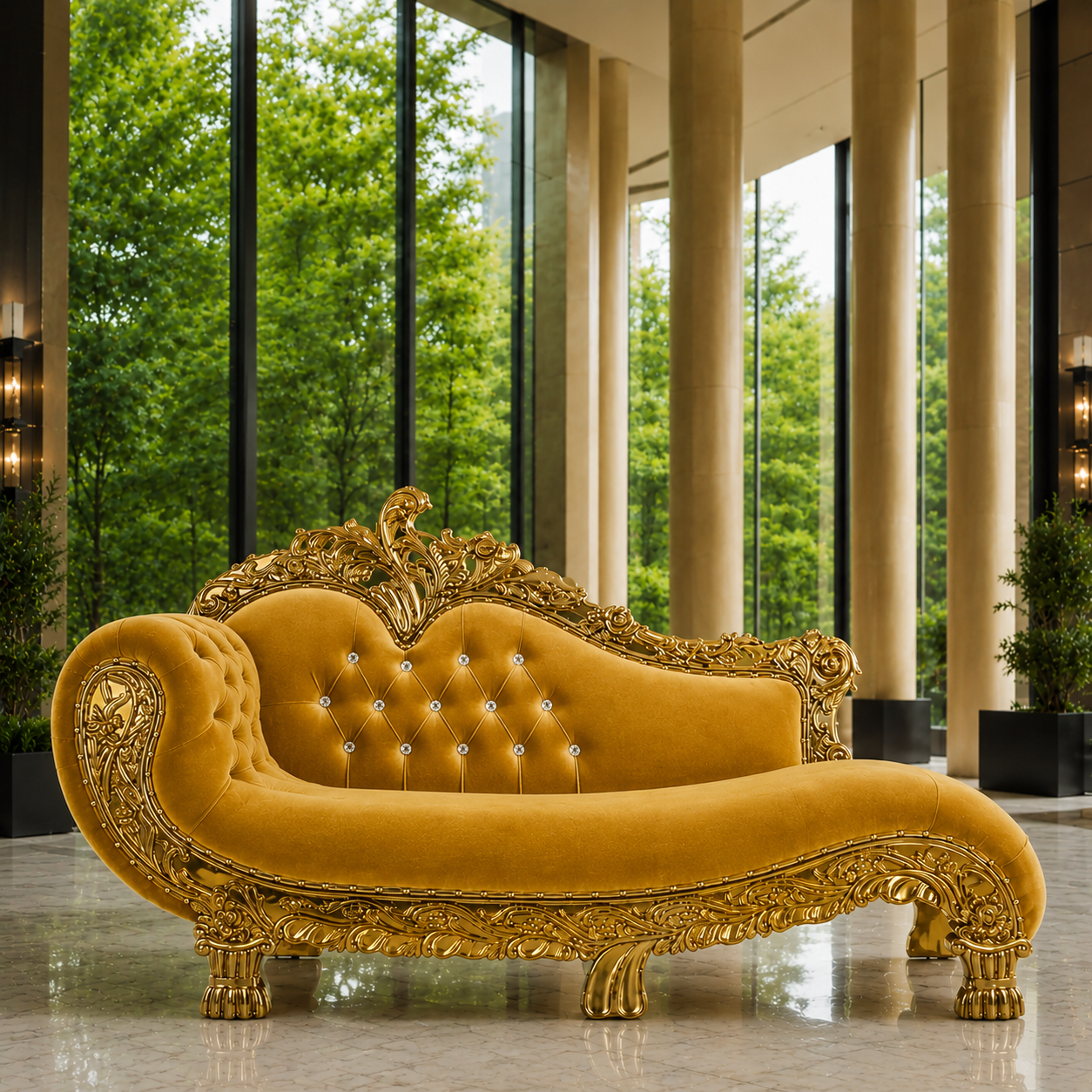 Zeus 87 Royal Chaise Lounge