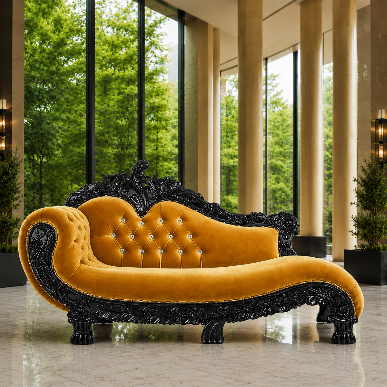 Zeus 87 Royal Chaise Lounge