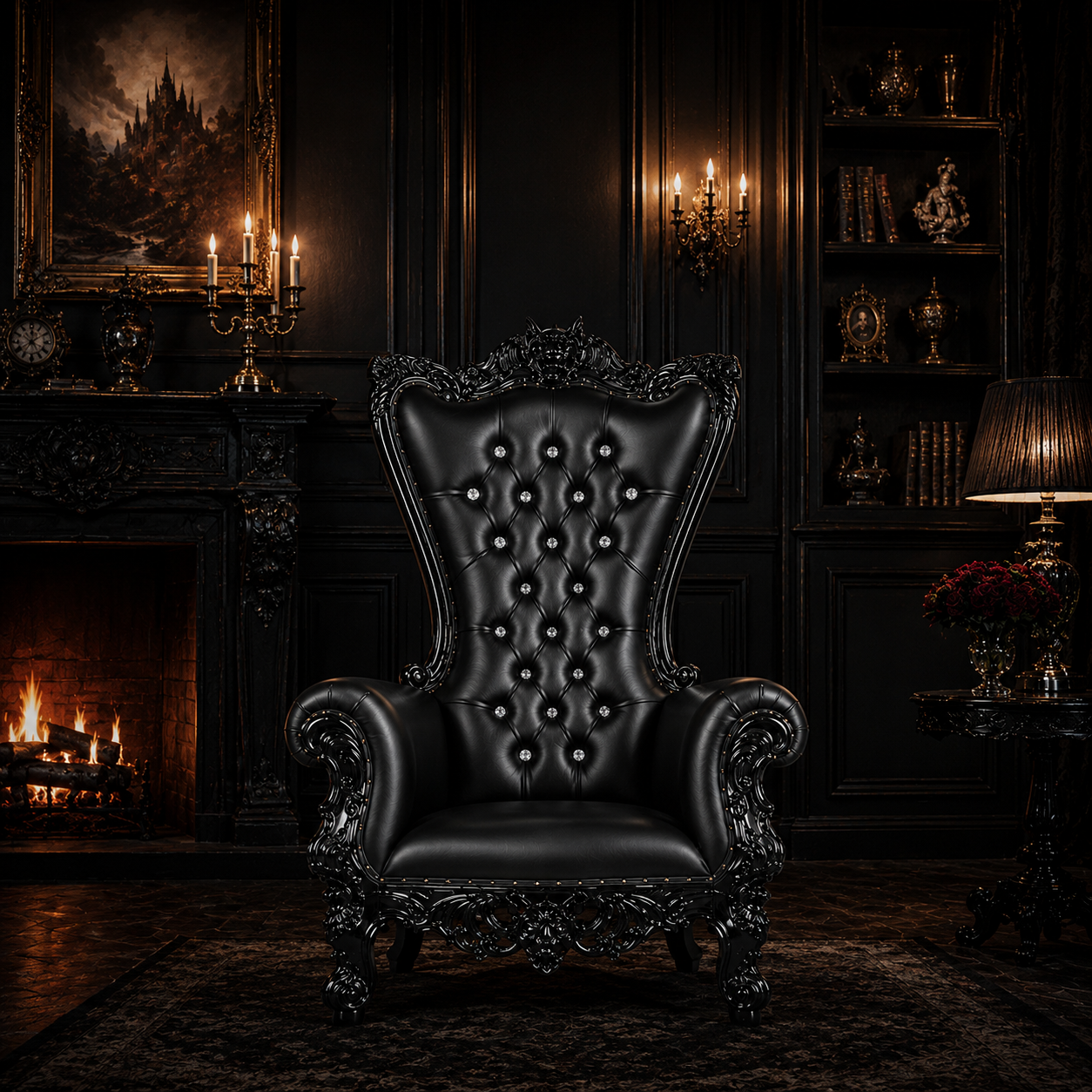 Lenore Throne Chair