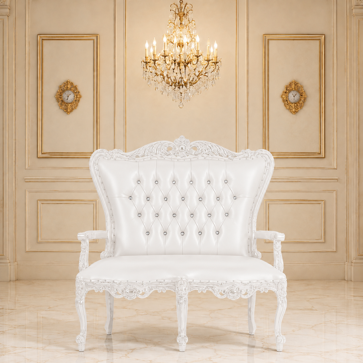 Valentina Settee Bench – Throne Kingdom
