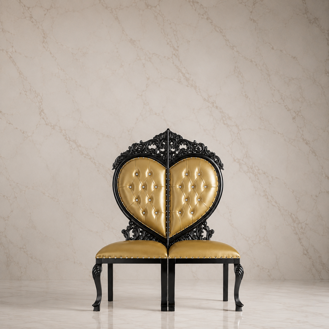 Silla de fiesta de enamorados