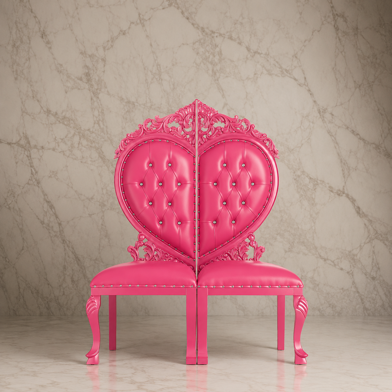 Silla de fiesta de enamorados