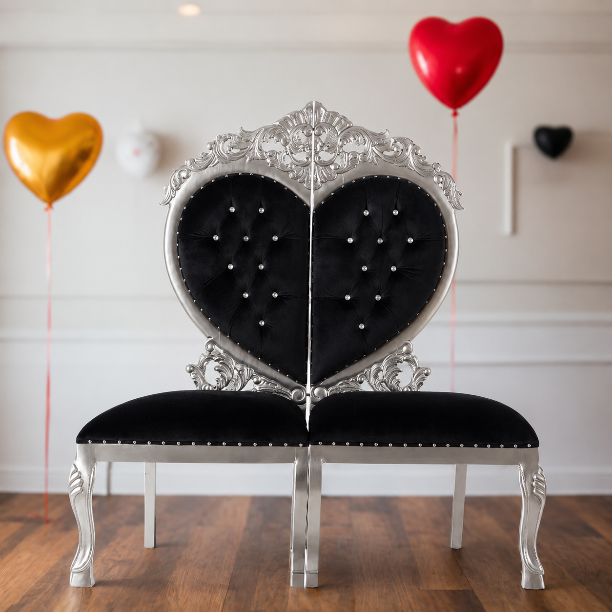 Silla de fiesta de enamorados